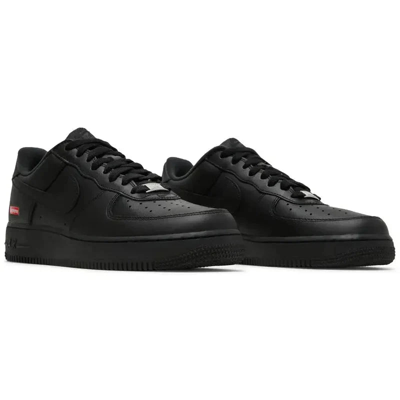 Supreme x Air Force 1 Low Box Logo - Black - Im Your Wardrobe