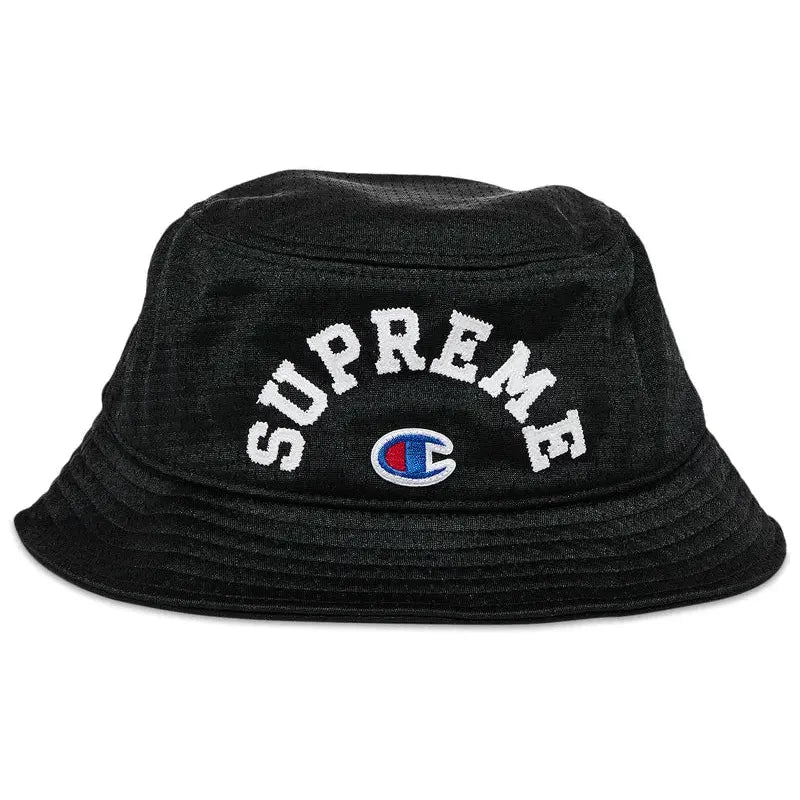 Supreme x Champion Mesh Crusher 'Black' (SS24) - Im Your Wardrobe