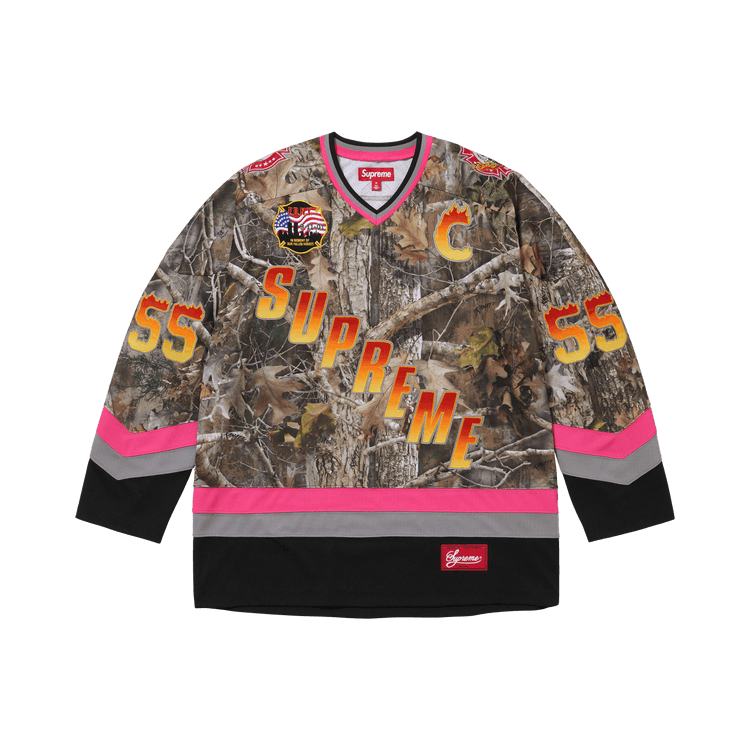 Supreme x FDNY Hockey Jersey True Timber Kanati Camo - Im Your Wardrobe