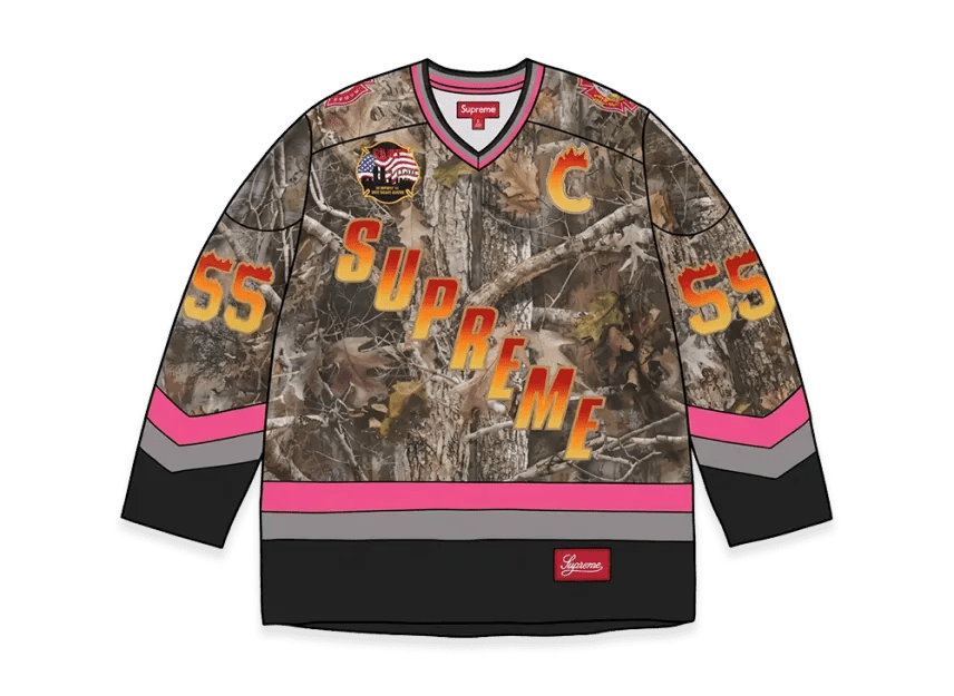 Supreme x FDNY Hockey Jersey TrueTimber Kanati Camo - Im Your Wardrobe