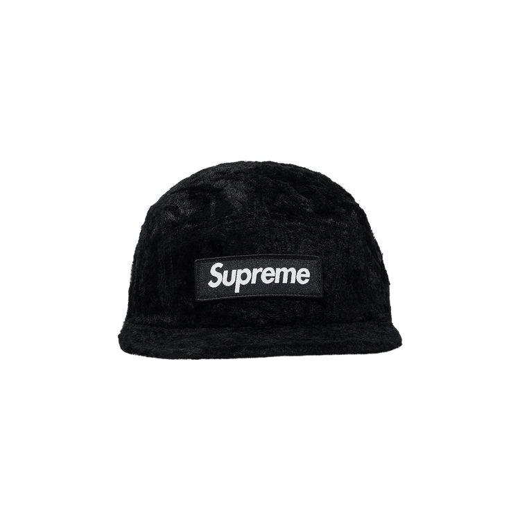 Supreme x GOODENOUGH Crushed Rayon Camp Cap Black - Im Your Wardrobe