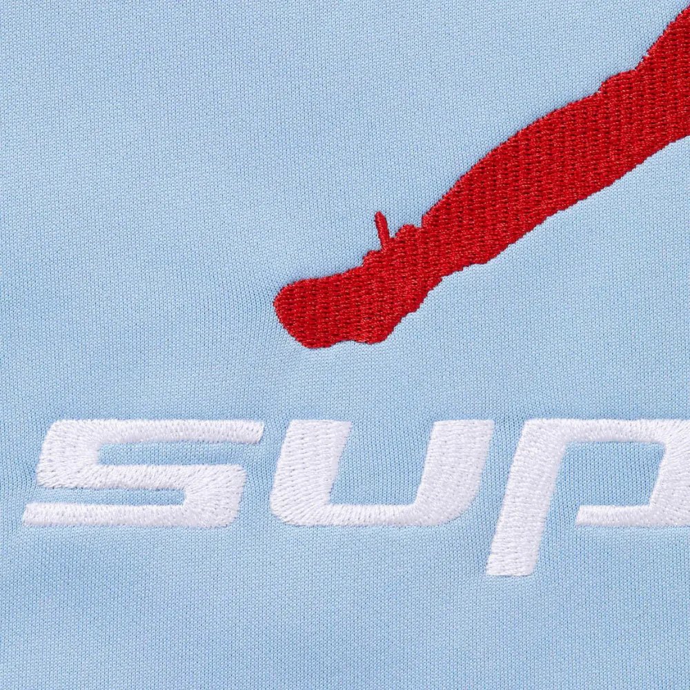 Supreme x Jordan Tricot Track Jacket 'Light Blue' (FW24) - Im Your Wardrobe