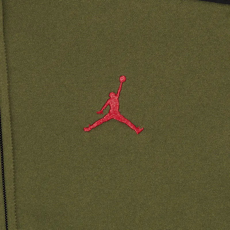 Supreme x Jordan Tricot Track Jacket 'Olive' (FW24) - Im Your Wardrobe