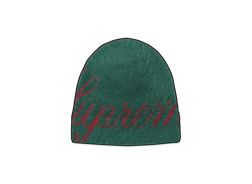 Supreme x Kangol Furgora Jacquard Beanie (FW26) Green - Im Your Wardrobe