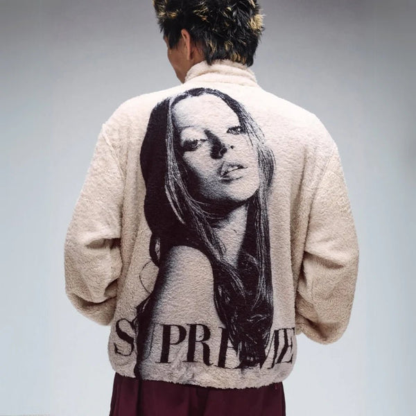 Buy Supreme x Kate Moss Fleece Jacket 'Natural' (FW24) in NZ - Im