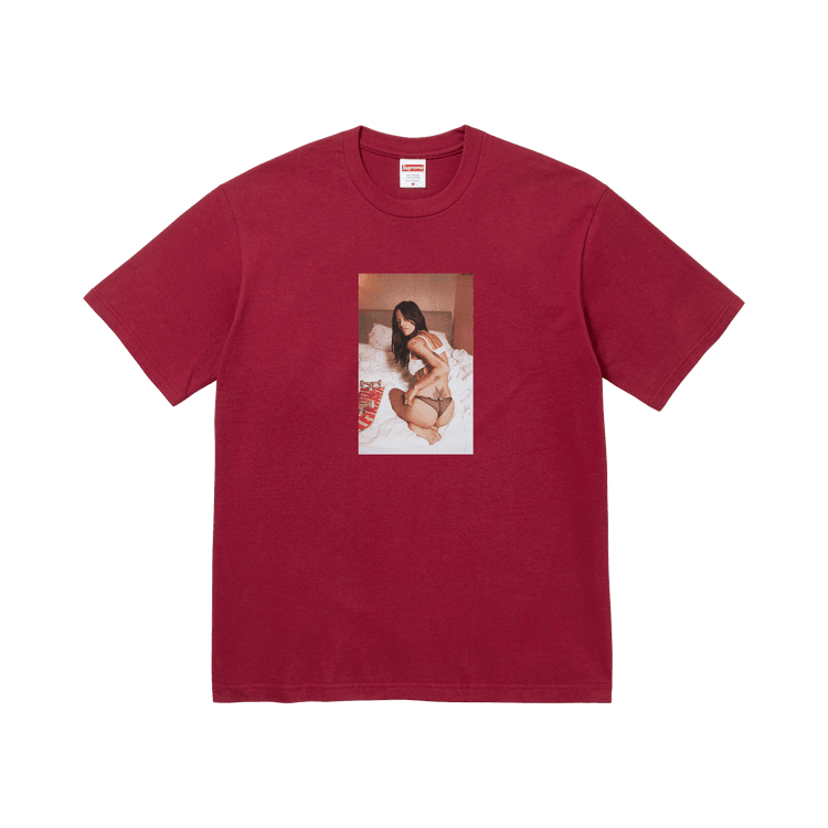 Supreme x Larry Clark Neighbor Tee Cardinal - Im Your Wardrobe