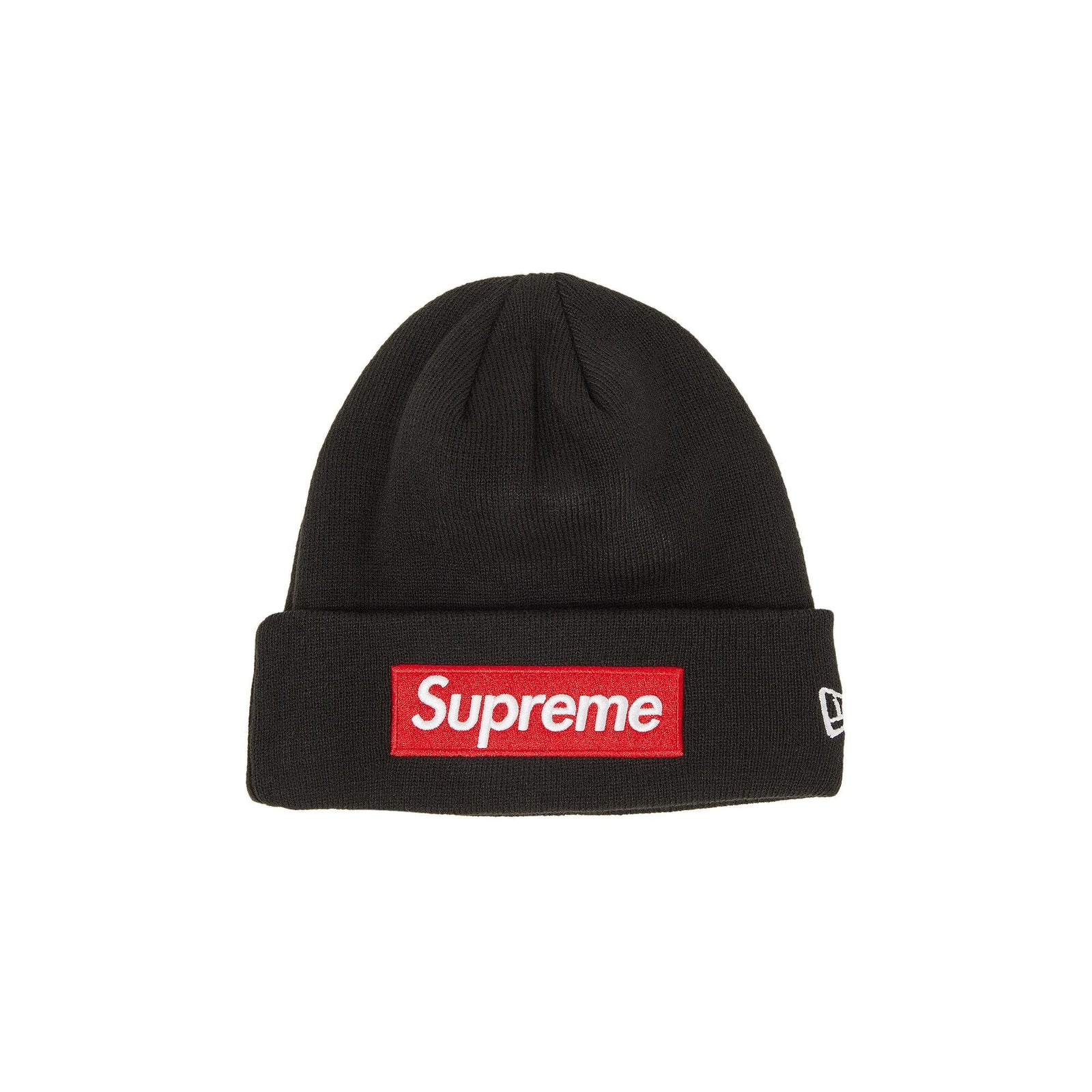 Supreme x NEW ERA Box Logo Beanie (FW25) Black - Im Your Wardrobe