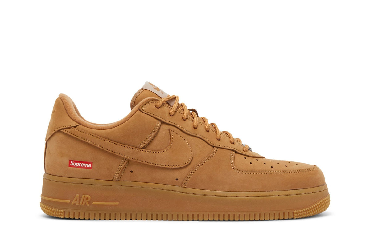 Supreme x Nike Air Force 1 Low SP Box Logo - Wheat - Im Your Wardrobe