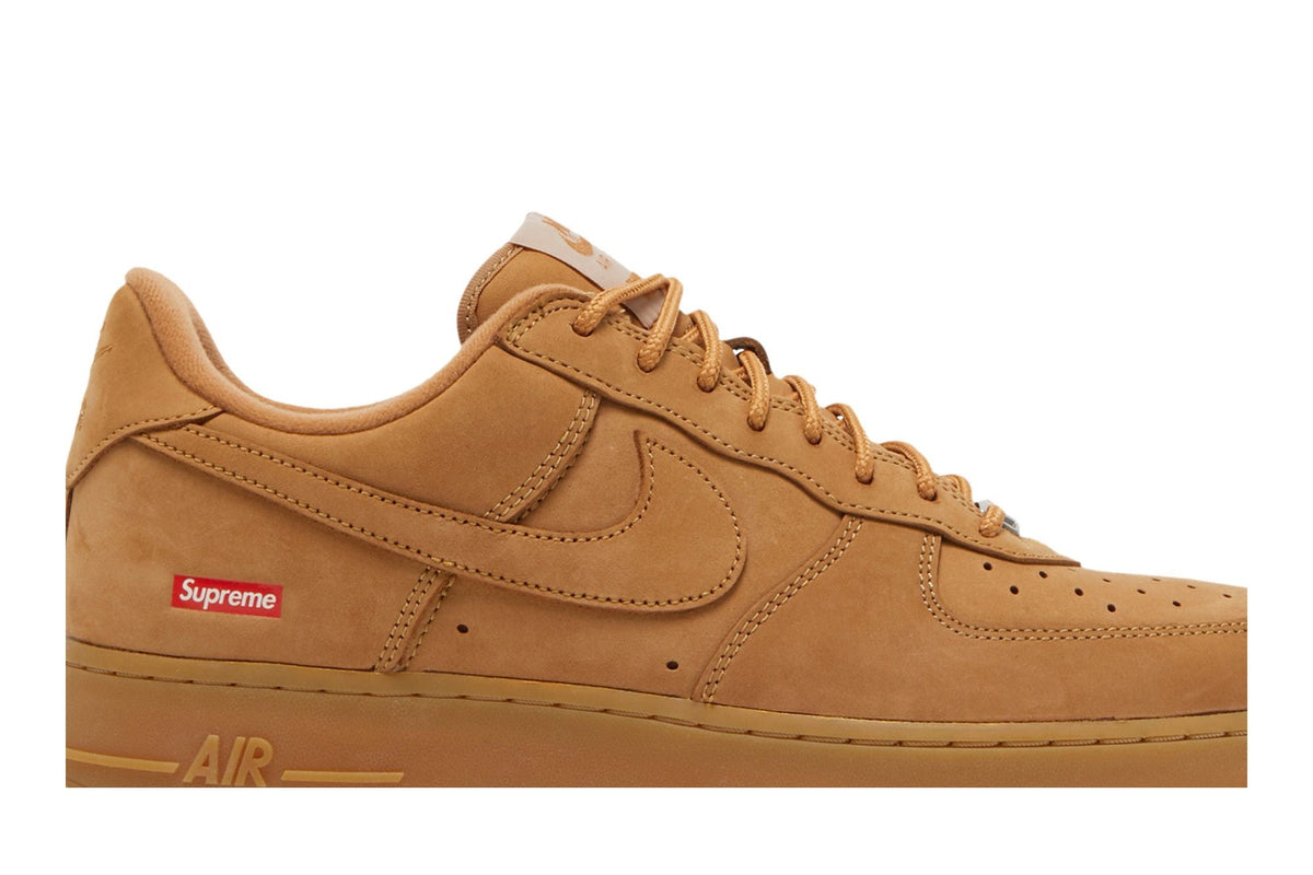 Supreme x Nike Air Force 1 Low SP Box Logo - Wheat - Im Your Wardrobe