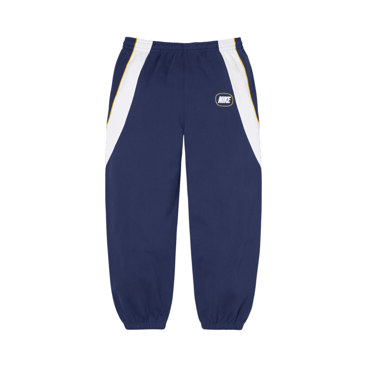 Supreme x Nike Paneled Sweatpant Navy - Im Your Wardrobe