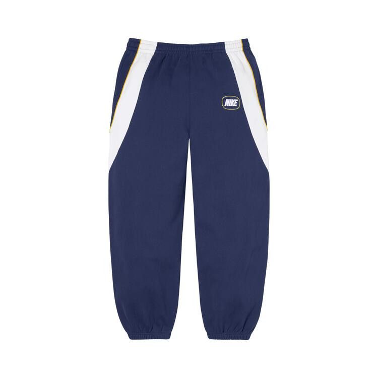 Supreme x Nike Paneled Sweatpant Navy - Im Your Wardrobe