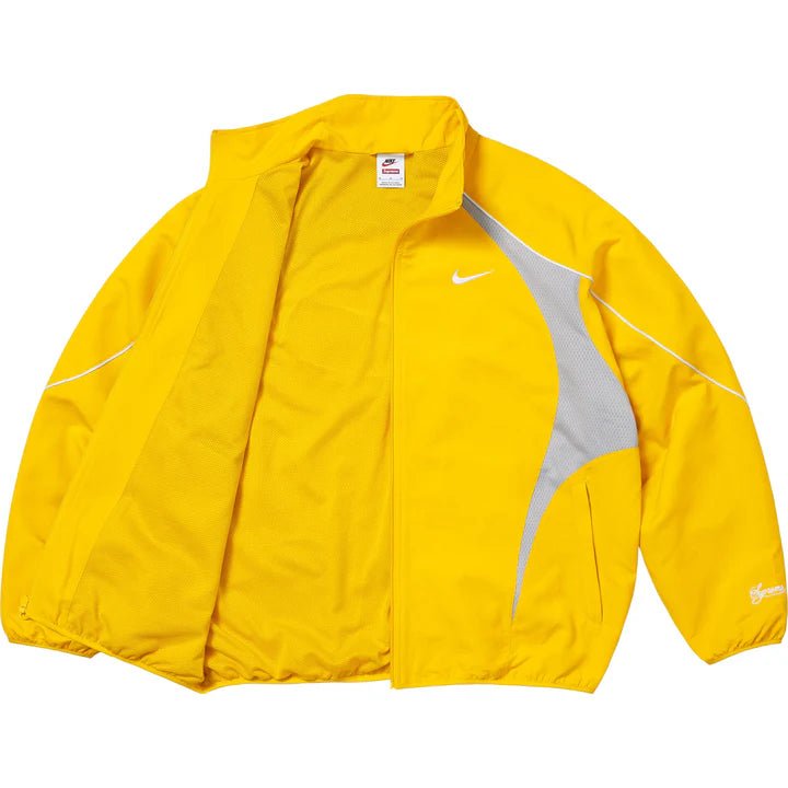 Supreme x Nike Track Jacket 'Yellow' (SS25) - Im Your Wardrobe