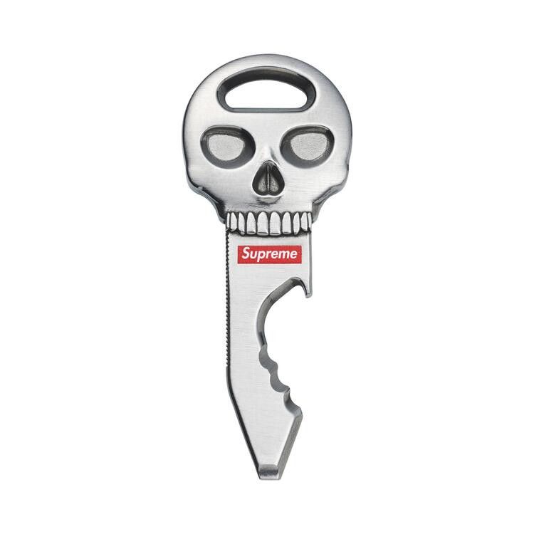 Supreme x Nite Ize Skull Key Tool Silver - Im Your Wardrobe