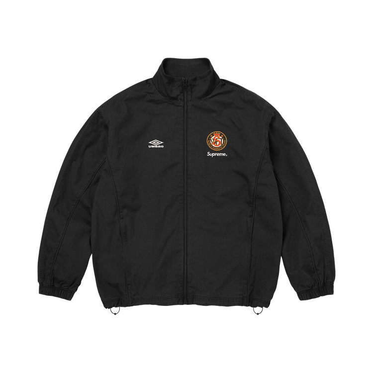 Supreme x Umbro Cotton Ripstop Track Jacket (SS26) Black - Im Your Wardrobe