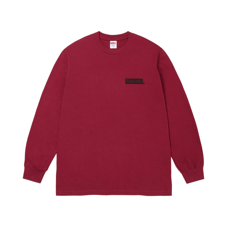 Supreme You Still Suck Long-Sleeve Tee Cardinal - Im Your Wardrobe