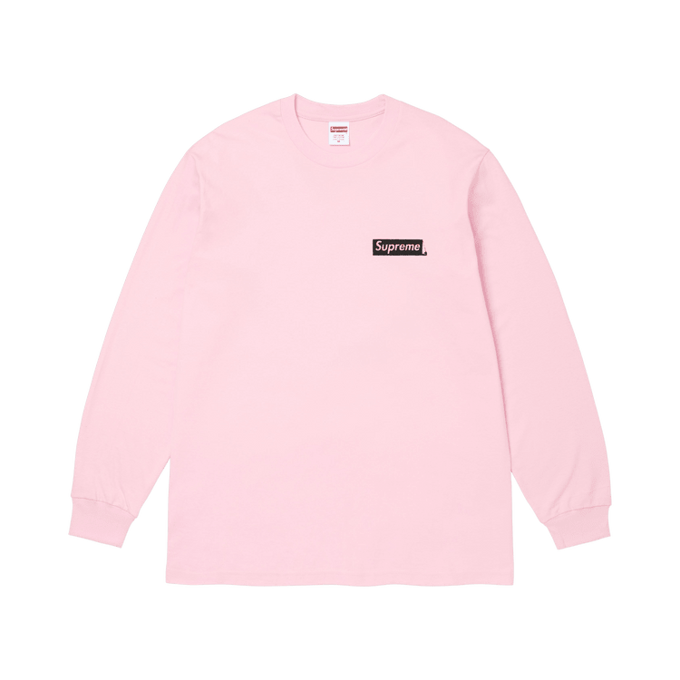 Supreme You Still Suck Long-Sleeve Tee Light Pink - Im Your Wardrobe