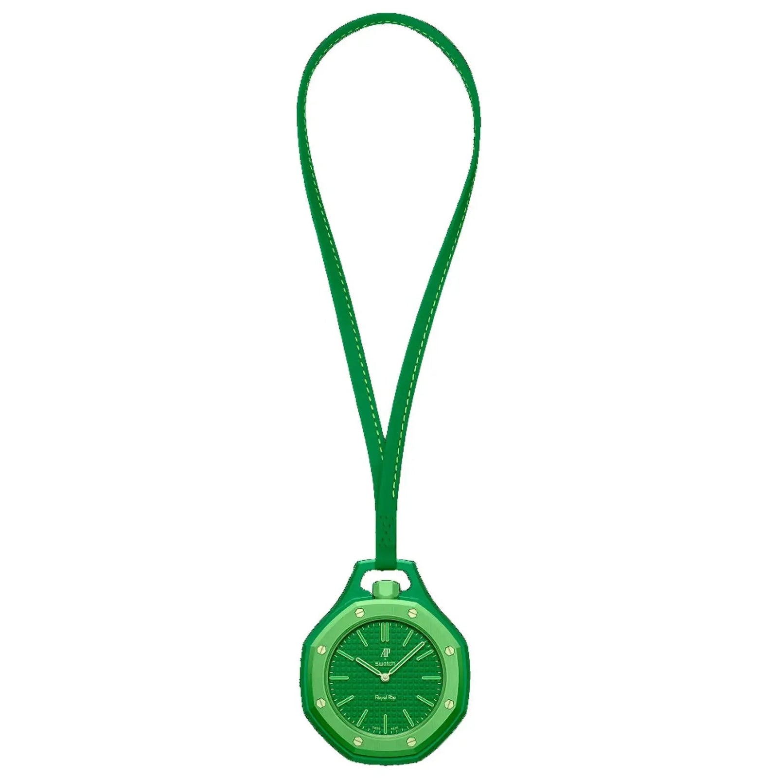 Swatch x Audemars Piguet Royal Pop Lépine 'Green Eight' - Im Your Wardrobe
