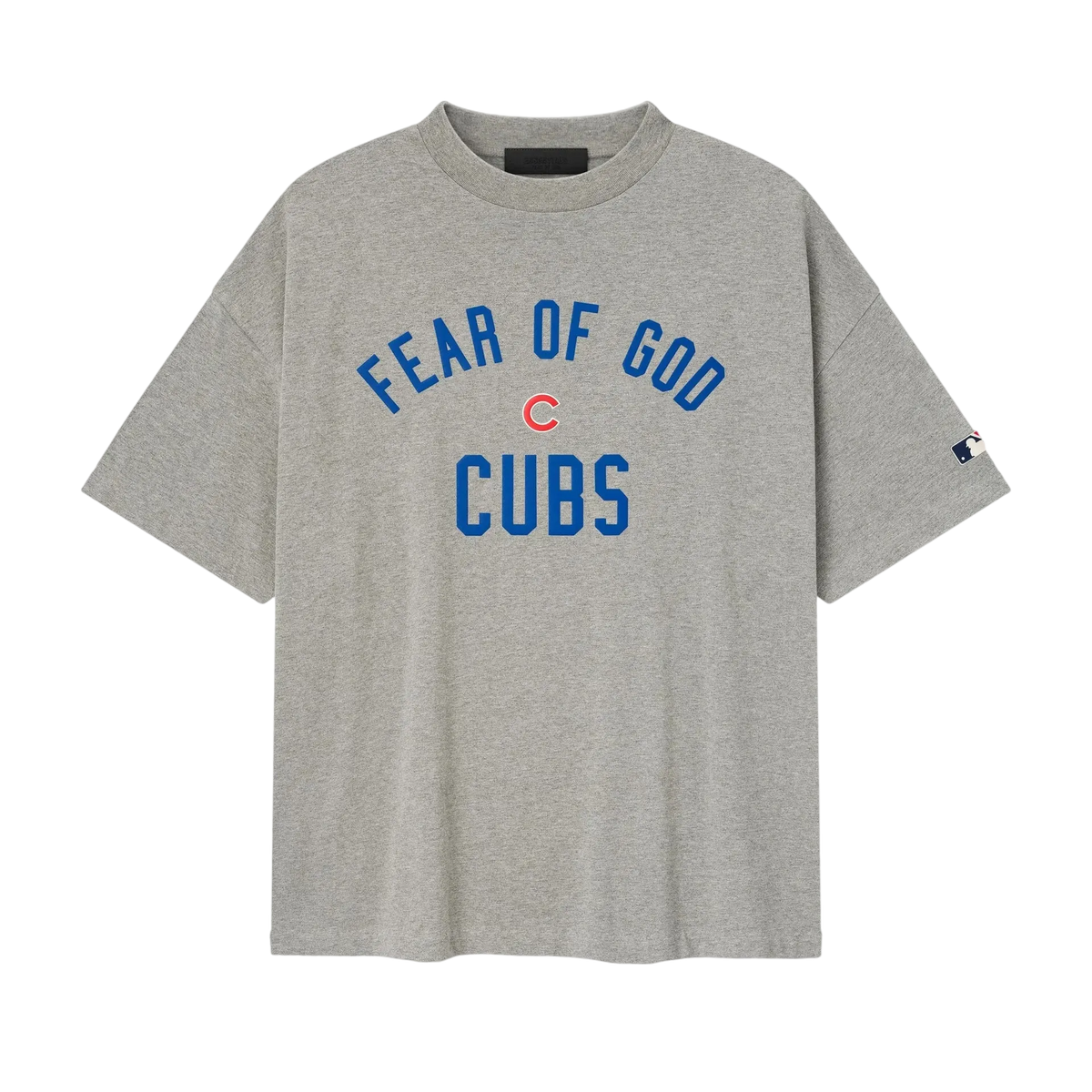 Fear of God Essentials Cubs 90s Tee Concrete Heather