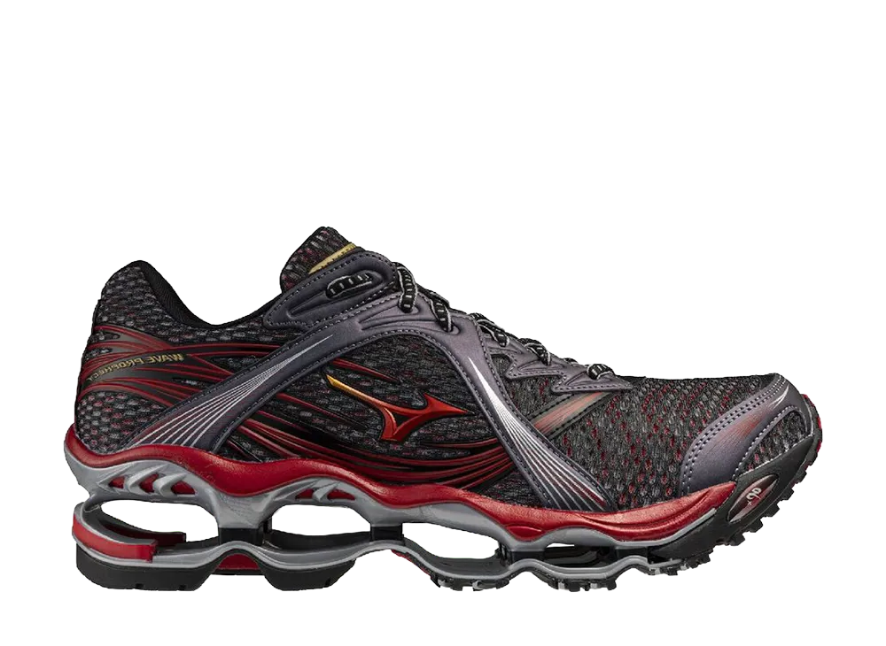 Mizuno Wave Prophecy 1 Red Gunmetal