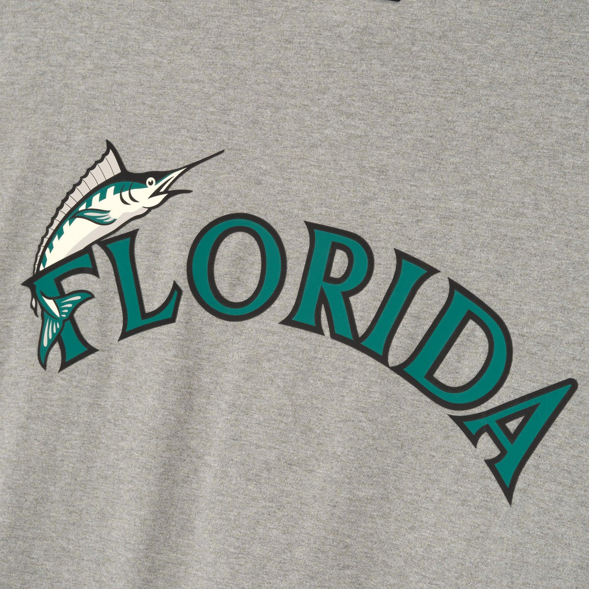 Fear of God Essentials Marlins 90s Tee Concrete Heather