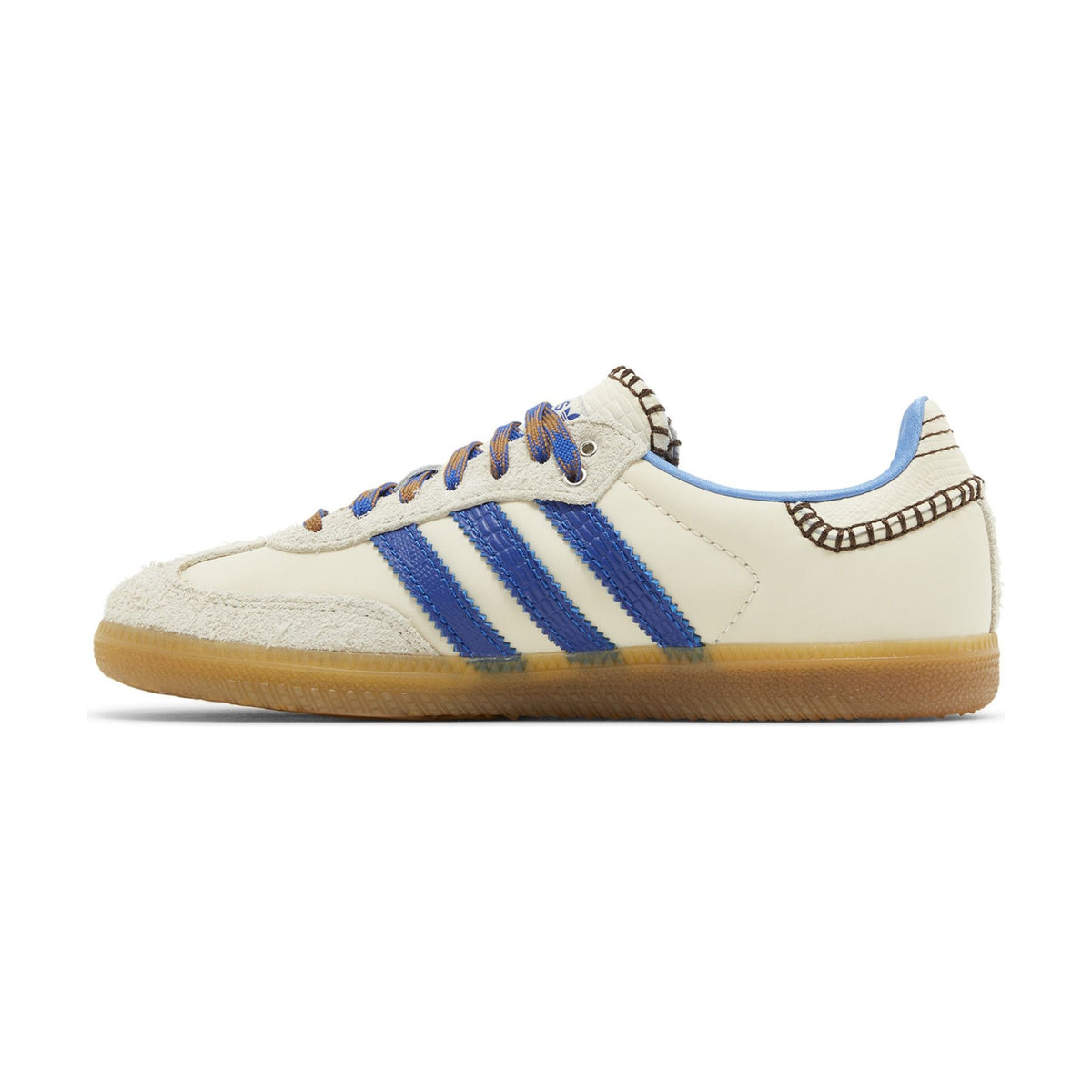 Wales Bonner x adidas Nylon Samba Wonder Clay Royal Blue detail