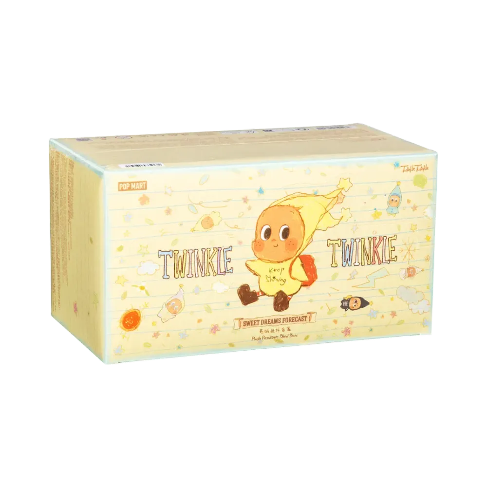 Pop Mart Twinkle Twinkle Sweet Dreams Forecast Series Plush Pendant Sealed Case