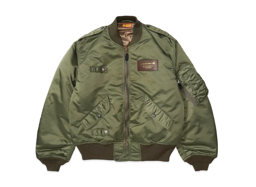 Human Made x Pokemon Farfetch'd Padded Blouson Olive Drab