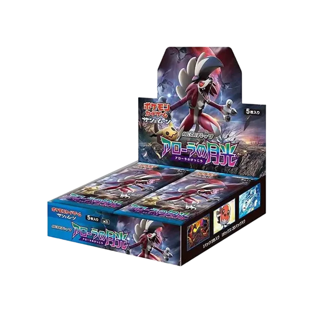Pokémon Sun & Moon Alolan Moonlight Booster Box (Japanese)