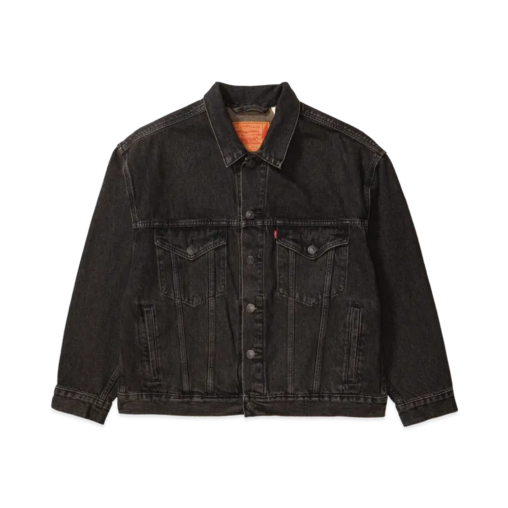 Jordan x Levi's Type III Denim Trucker Jacket Black Wash