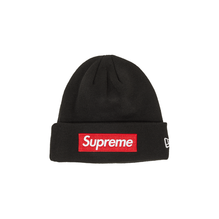 Supreme x NEW ERA Box Logo Beanie (FW25) Black