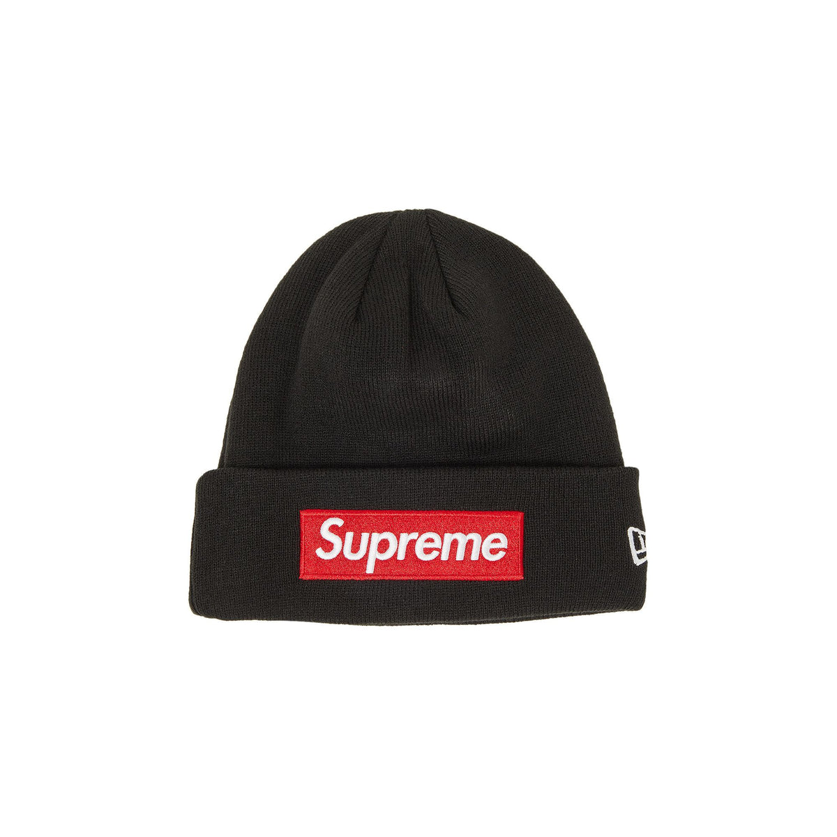 Supreme x NEW ERA Box Logo Beanie (FW25) Black
