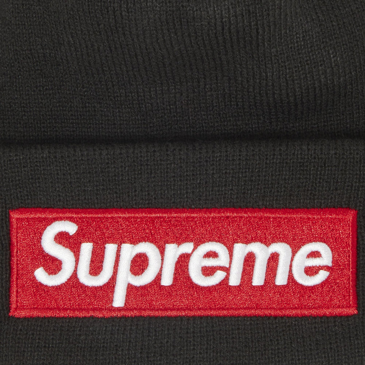 Supreme x NEW ERA Box Logo Beanie (FW25) Black