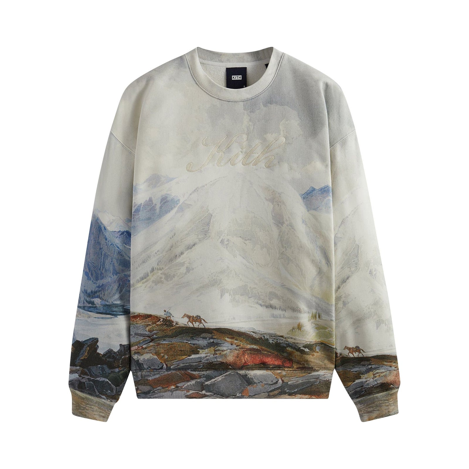 Kith Peak Nelson Crewneck Chalk front