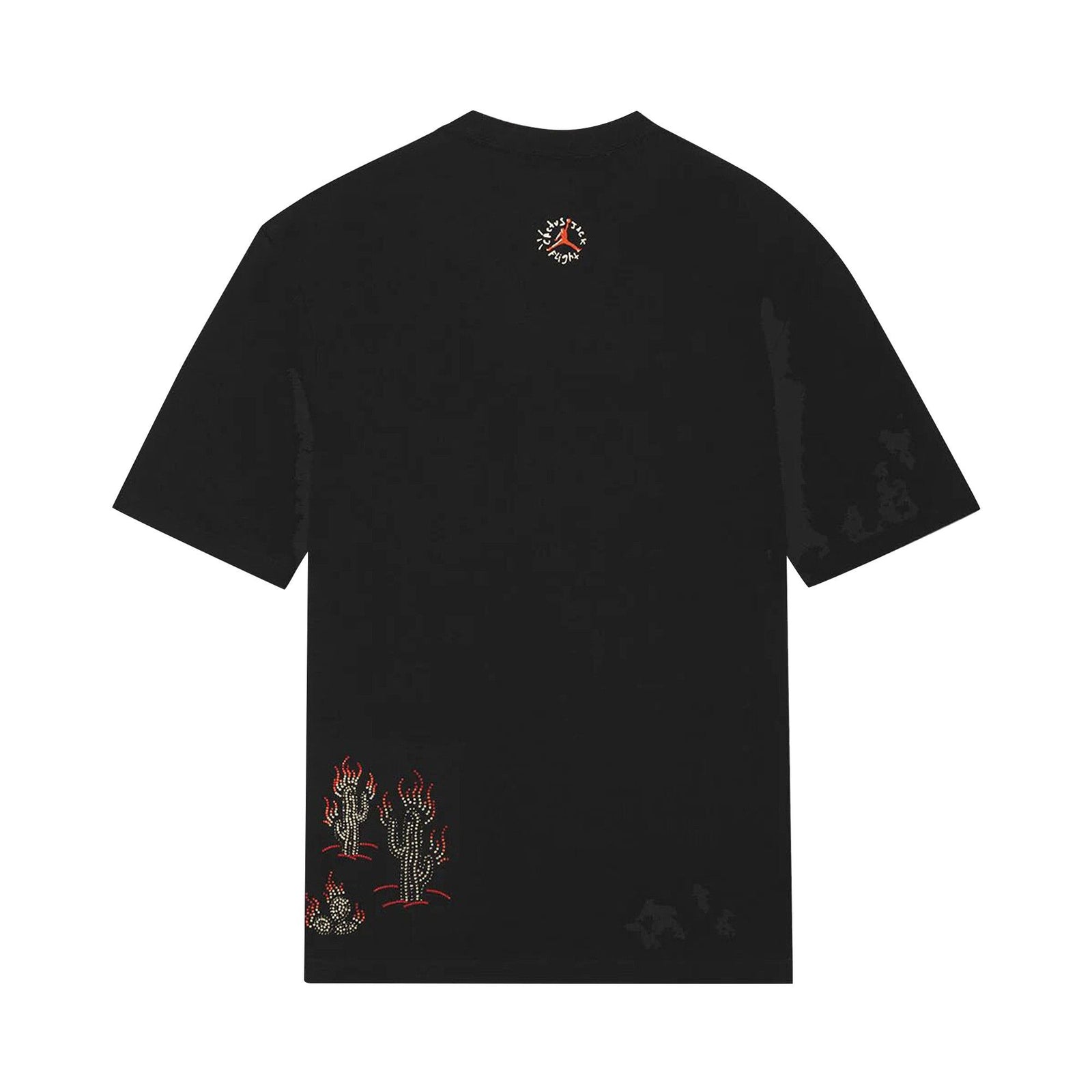 Jordan x Travis Scott M J T-Shirt Black front