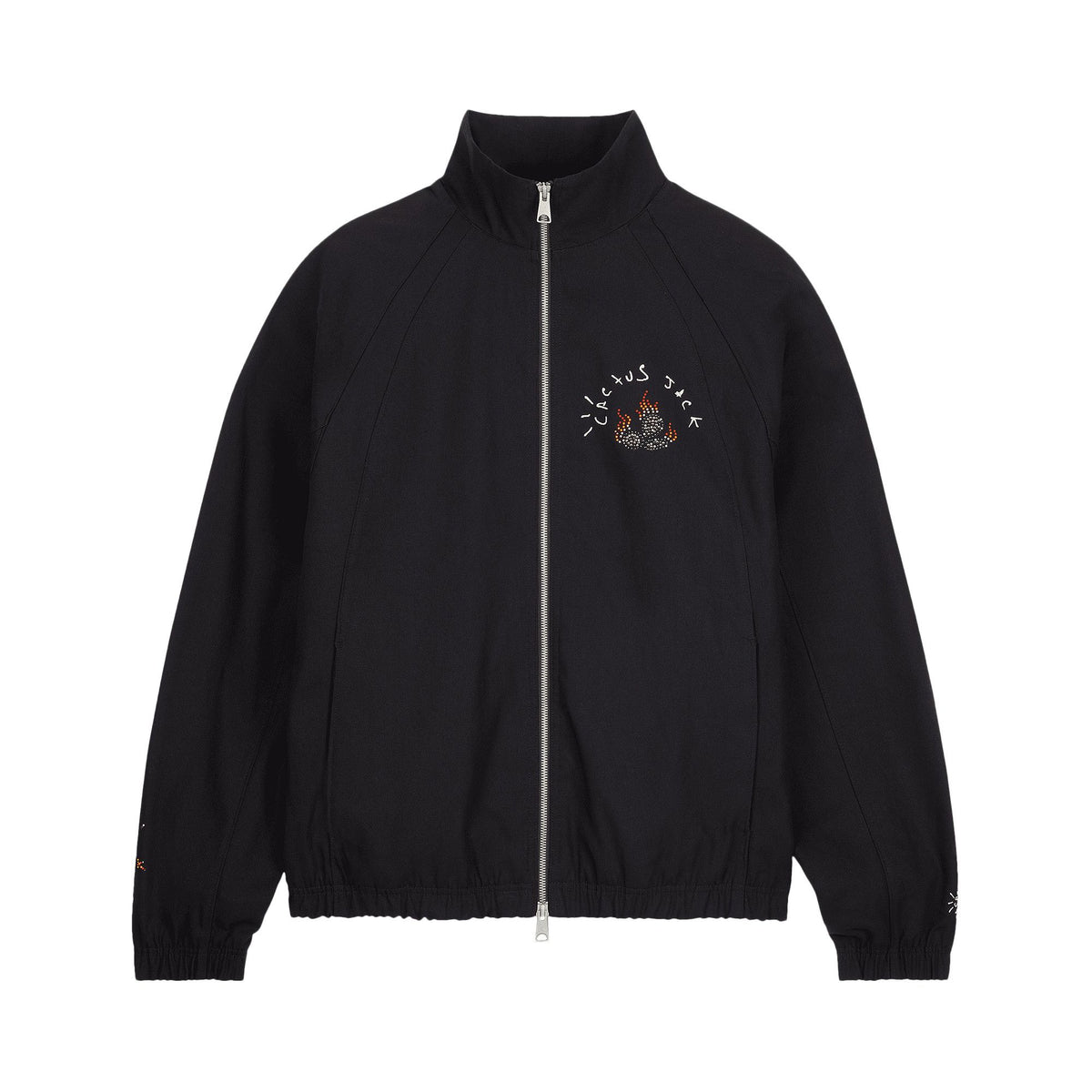 Jordan x Travis Scott M J Woven Jacket Black front
