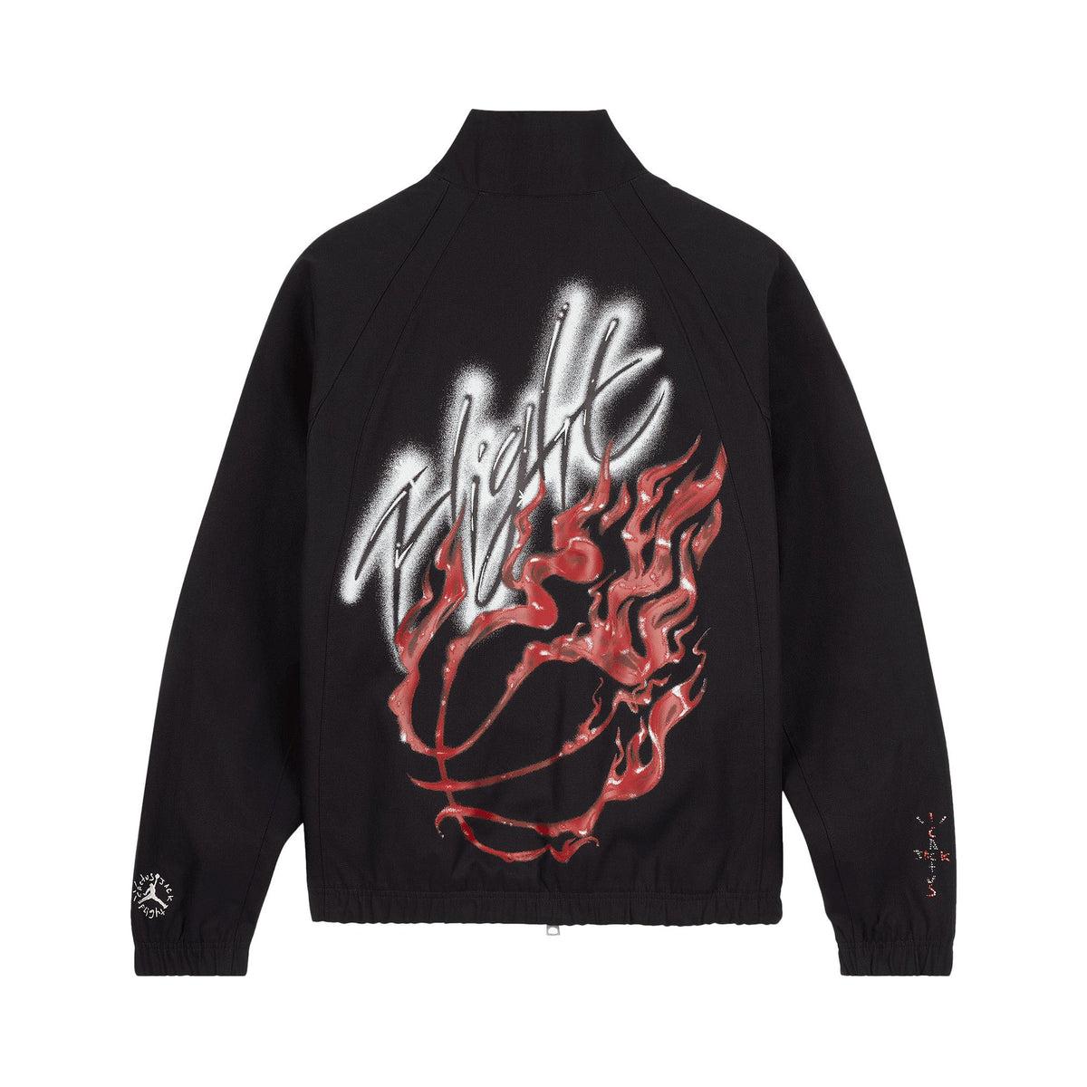 Jordan x Travis Scott M J Woven Jacket Black back