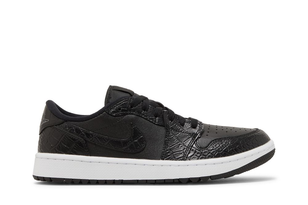 Jordan 1 Low Golf 'Black Crocodile'