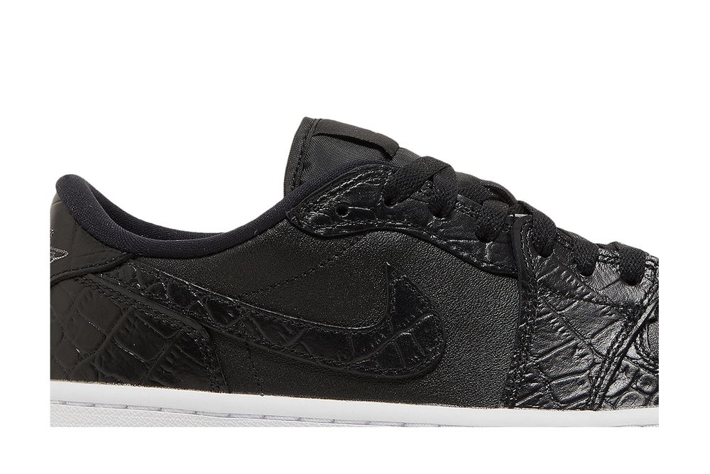 Jordan 1 Low Golf 'Black Crocodile'