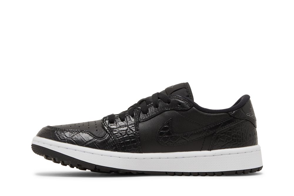 Jordan 1 Low Golf 'Black Crocodile'