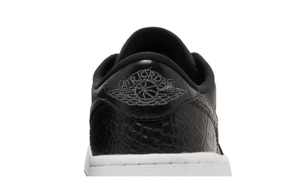 Jordan 1 Low Golf 'Black Crocodile'