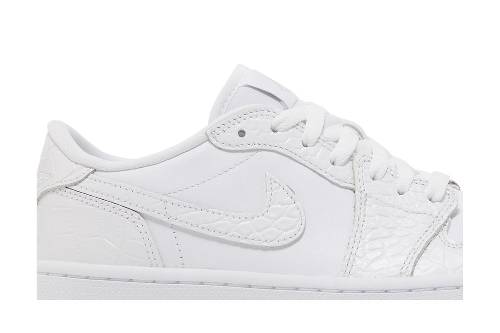 Jordan 1 Low Golf 'White Crocodile'
