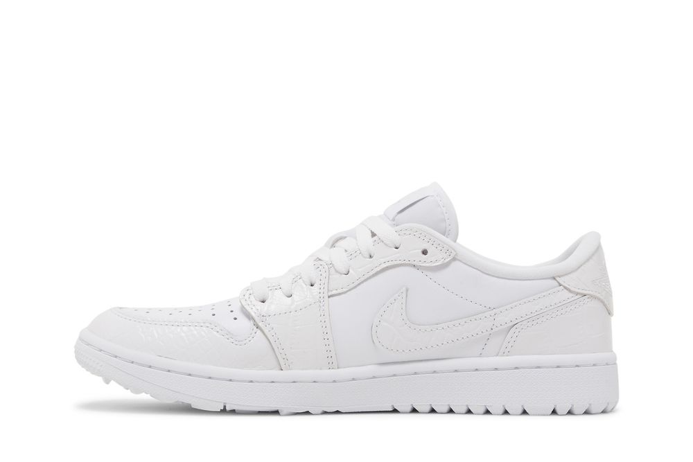 Jordan 1 Low Golf 'White Crocodile'