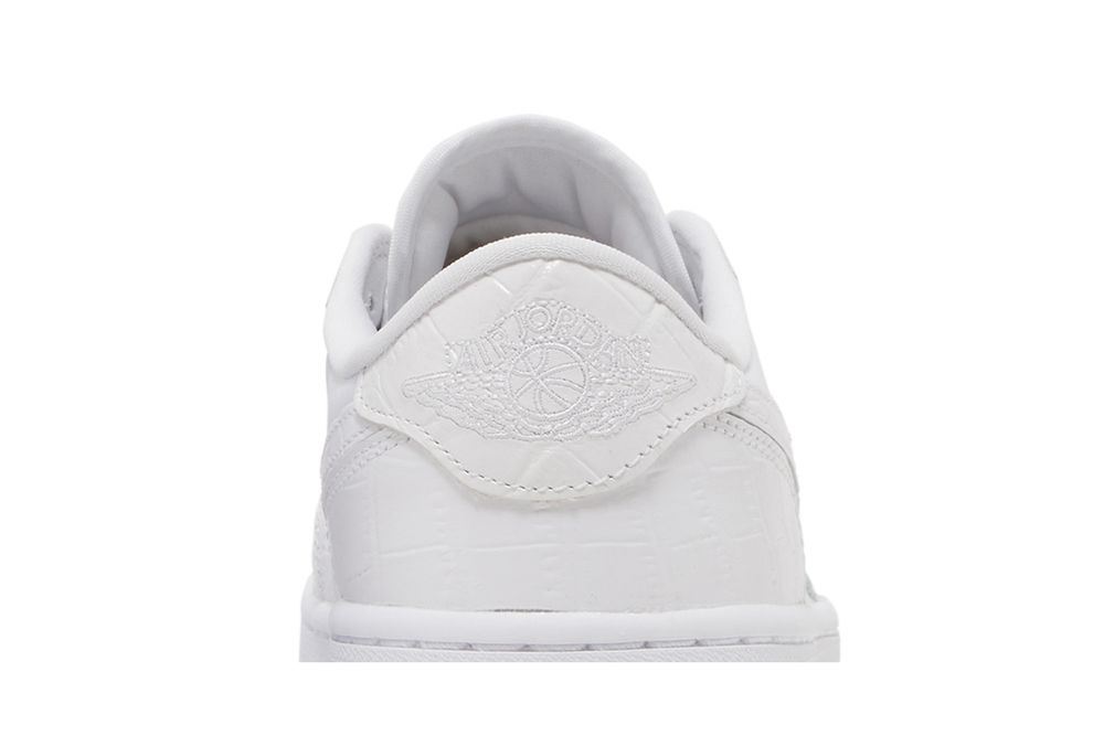 Jordan 1 Low Golf 'White Crocodile'