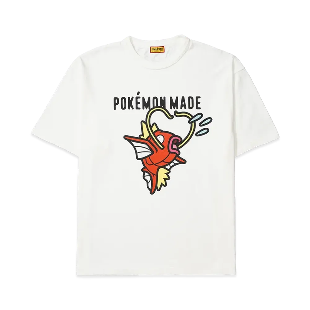 Human Made x Pokemon Graphic T-Shirt #3 Magikarp White