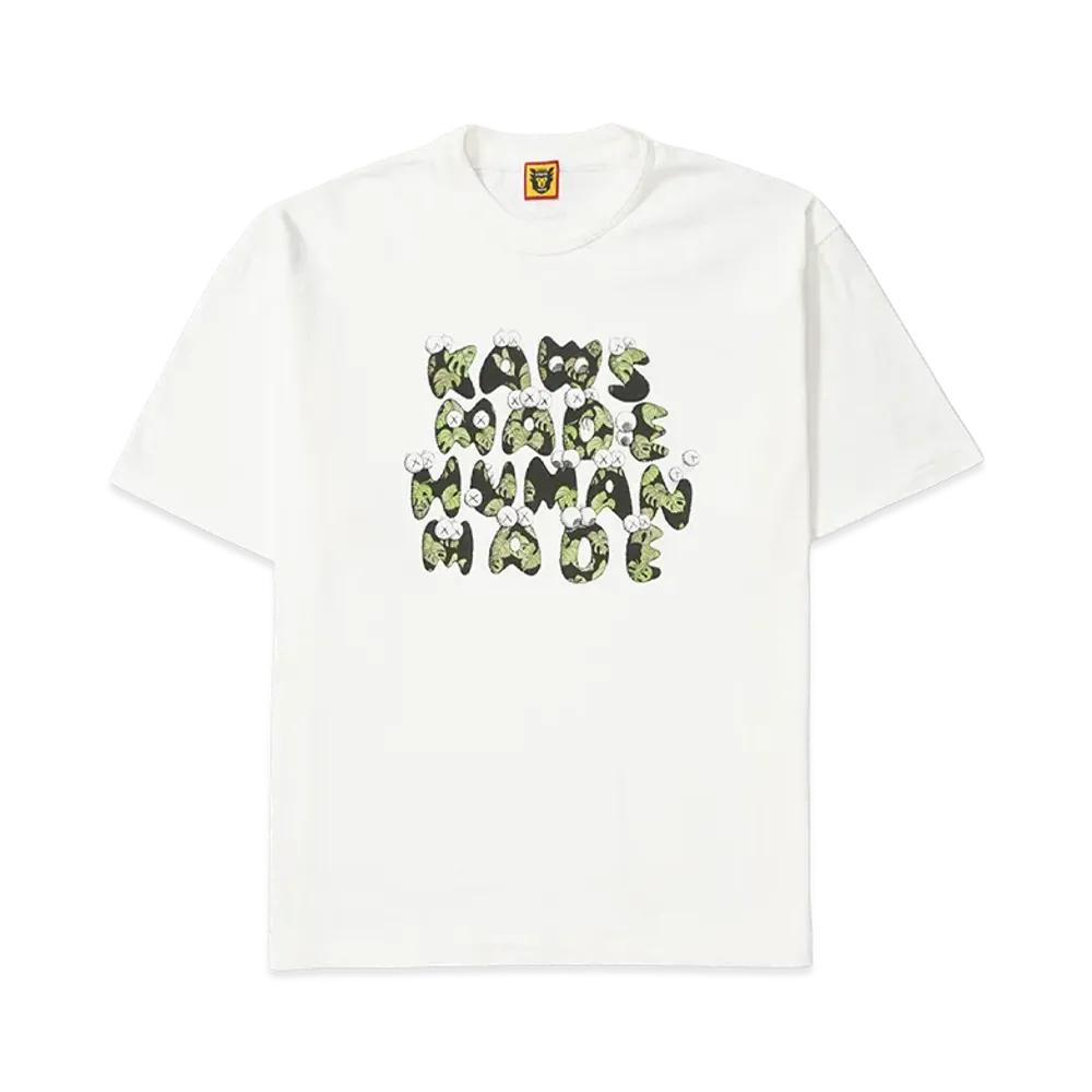 Human Made x KAWS Made Graphic T-Shirt #4 White (Jul 2024)