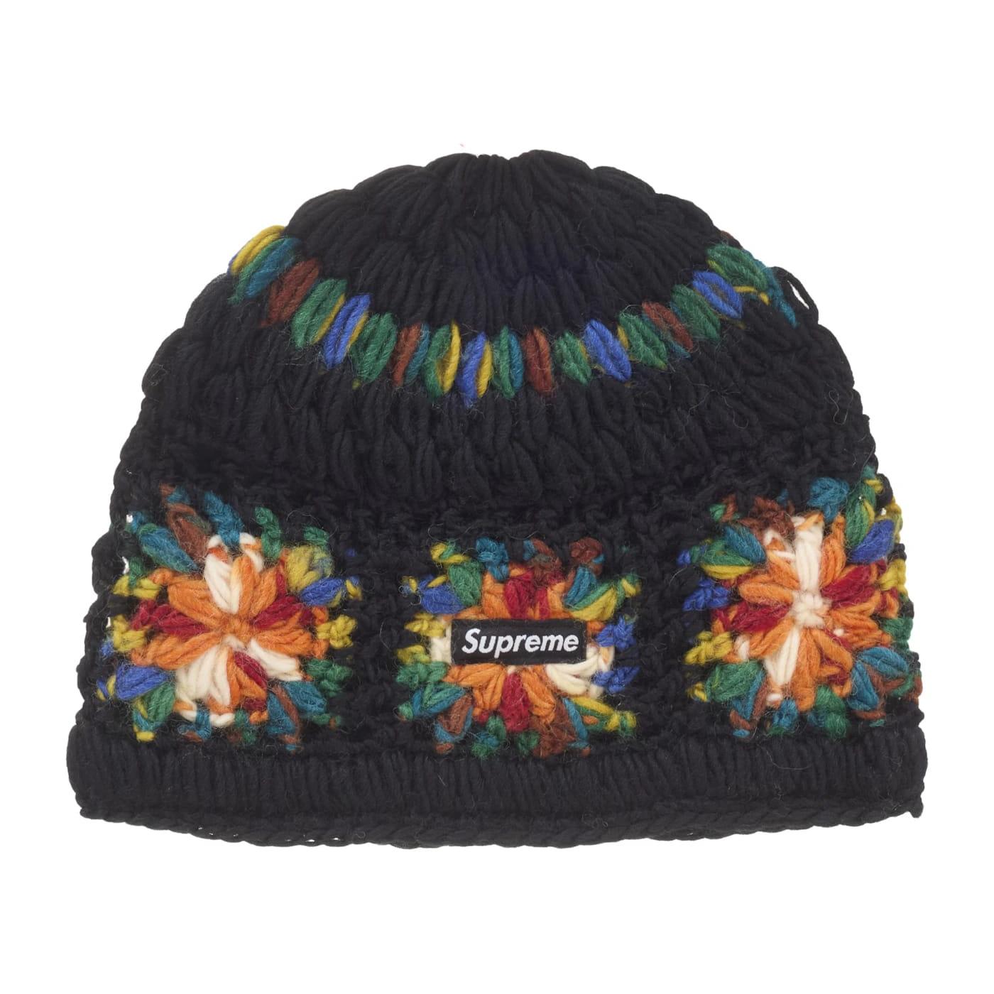Supreme Crochet Beanie (SS25) Black