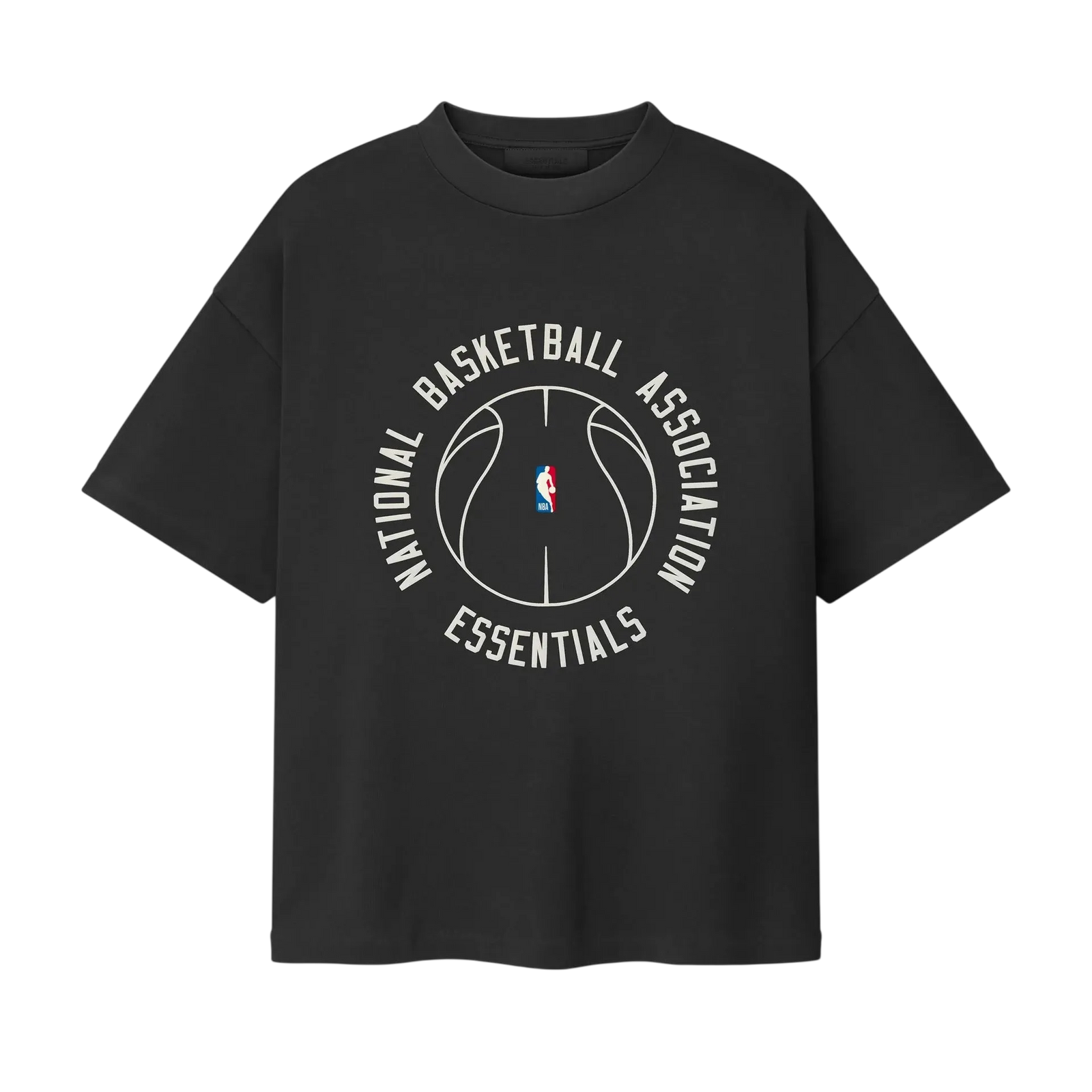 Fear Of God Essentials NBA X Barkley Hendricks 90s Tee Faded Black