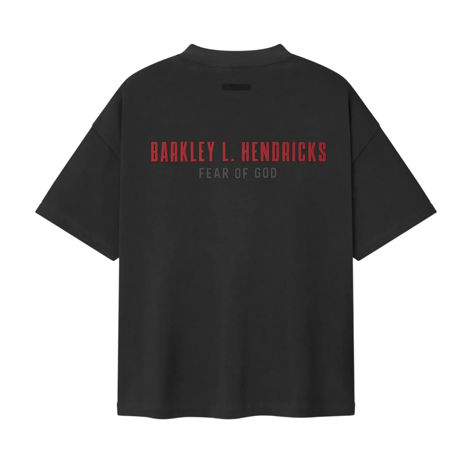 Fear Of God Essentials NBA X Barkley Hendricks 90s Tee Faded Black