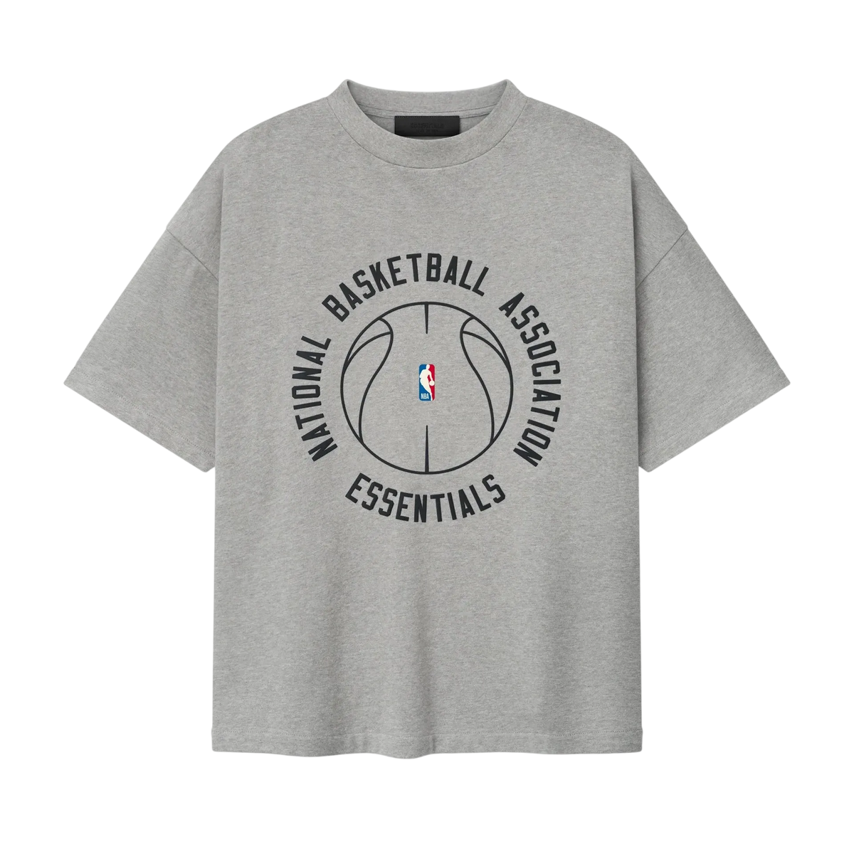 Fear Of God Essentials NBA X Barkley Hendricks 90S Tee Concrete Heather
