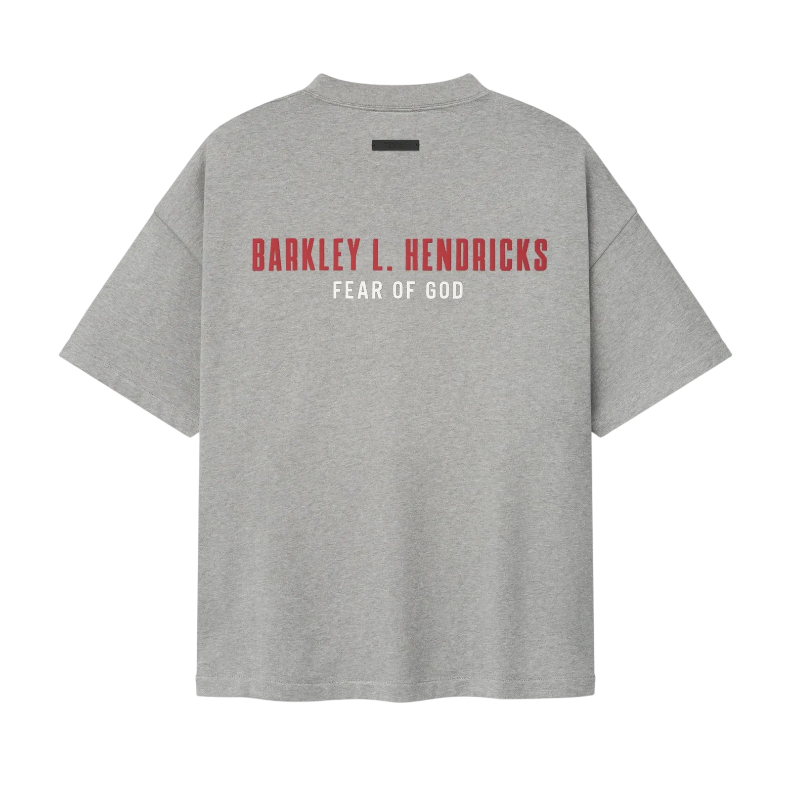 Fear Of God Essentials NBA X Barkley Hendricks 90S Tee Concrete Heather